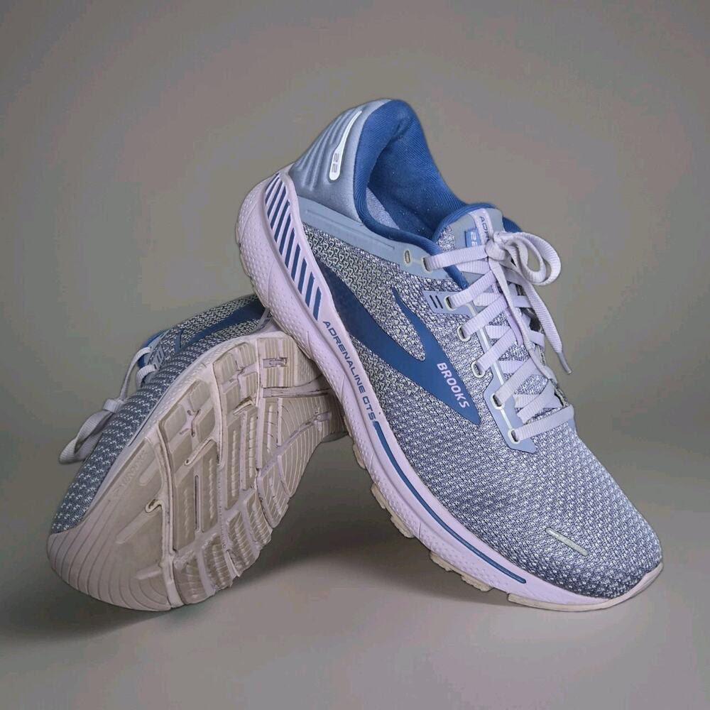 Brooks Adrenaline GTS 22 Running Shoes Womens Size 12 Blue Purple 1203531B589